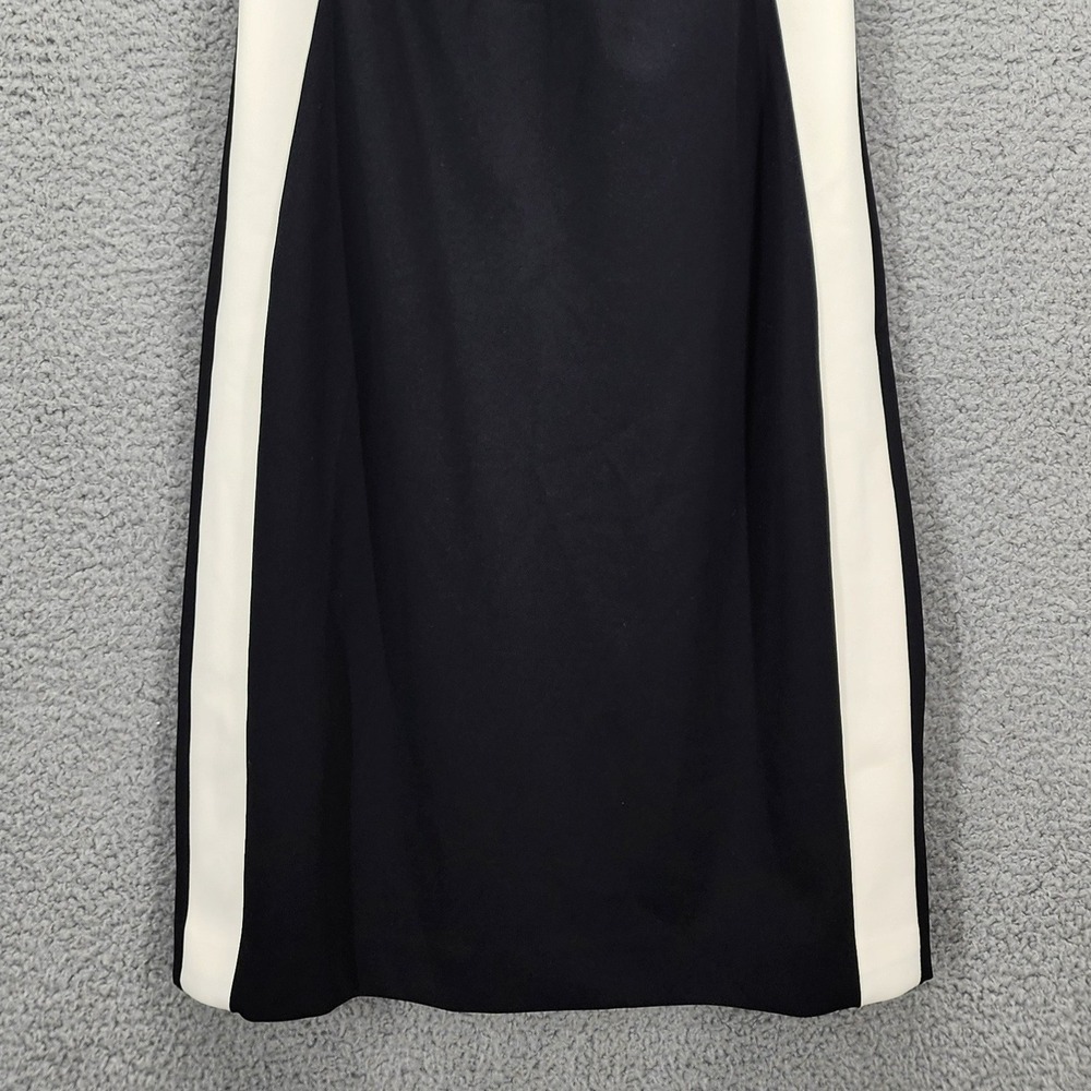 DKNY Womens Black Ivory Colorblock Sleeveless Sheath Dress Size 2 New With Tags - Picture 11 of 15